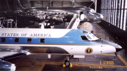 January 2003 US Air Force Museum Presidential Hanger.  Photo by Ken Gallagher
