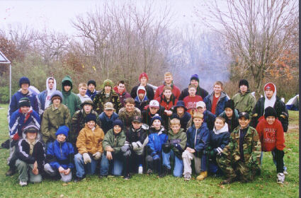 November 2000 Stand Rock State Park Campout